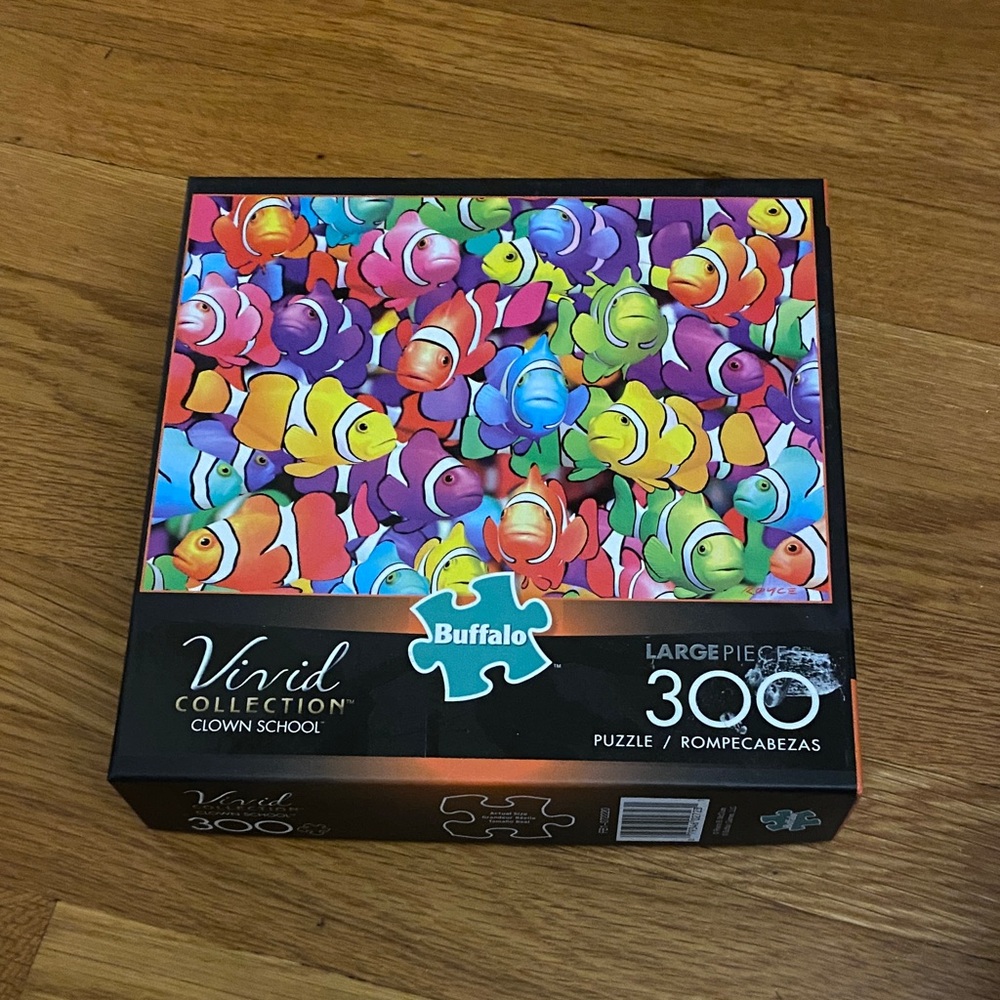 Buffalo David Bitton Vivid Collection Colorful Fish Puzzle